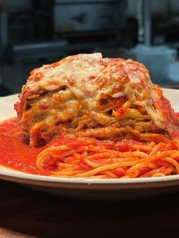 Eggplant Parmigiana Pasta