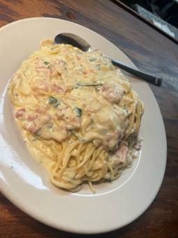 Spaghetti alla Carbonara Pasta